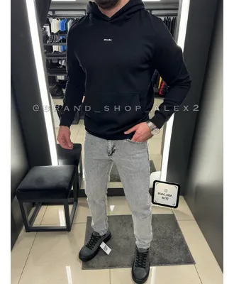 Однотонна худі Prada