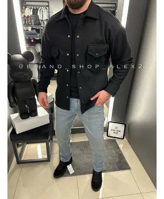 Чорна сорочка casual