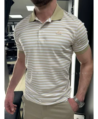 Поло жовта Lacoste