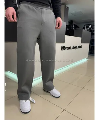 Флісові сірі штани