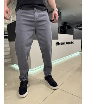 Джинси сірі MOM