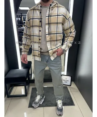 Casual сорочка з капюшоном бежева