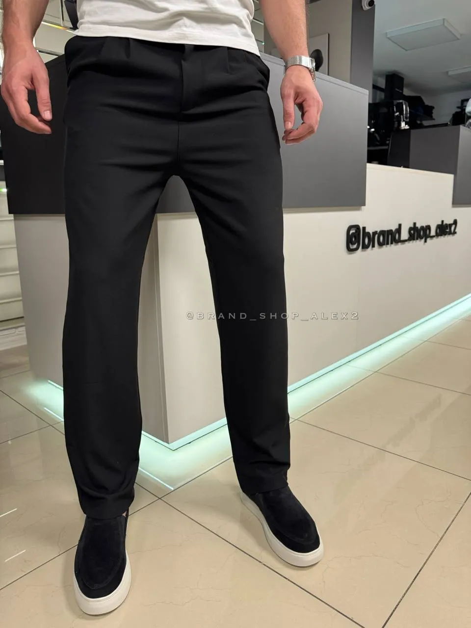 Чорні casual штани 