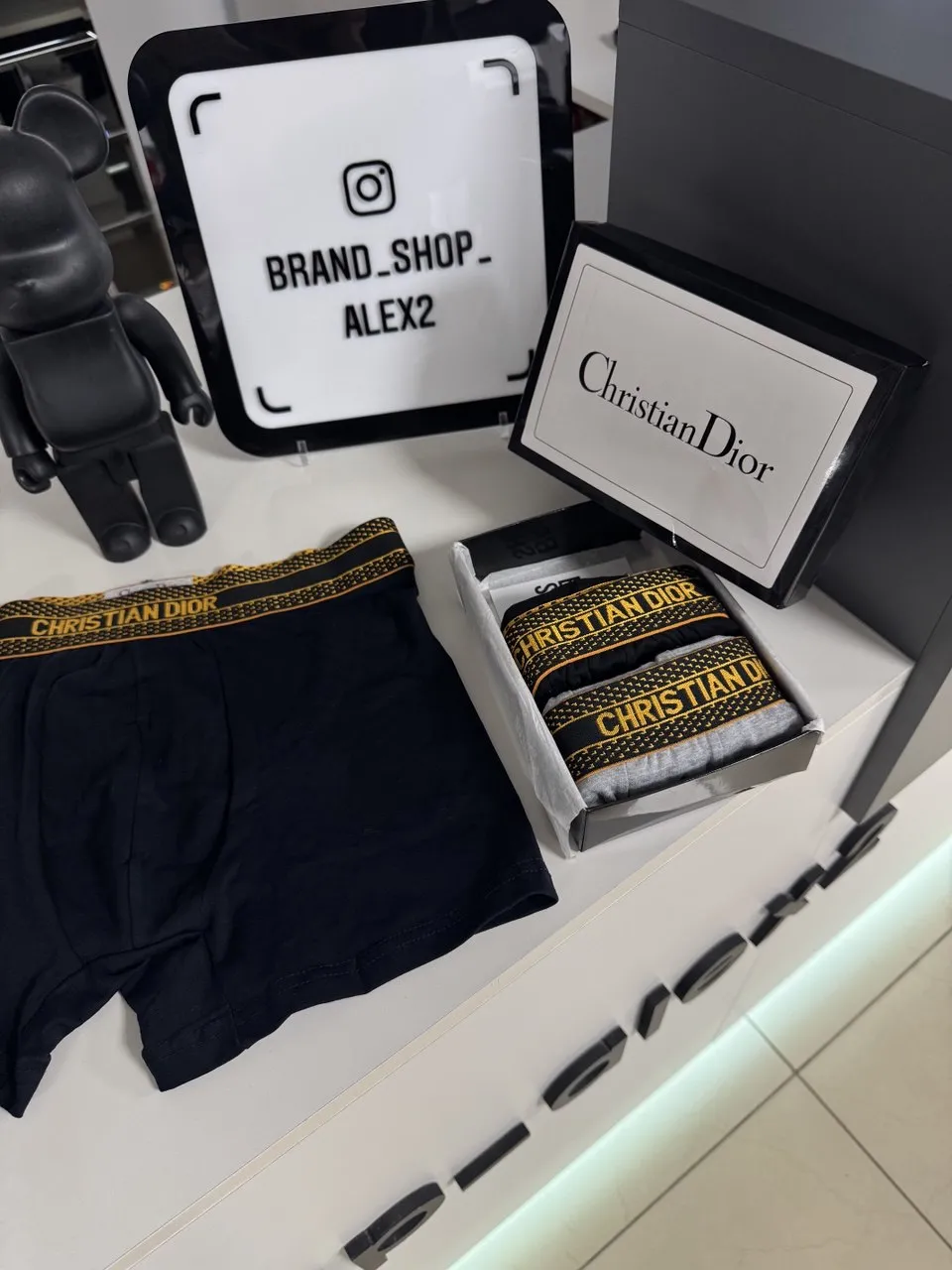 Комплект боксерів Dior 