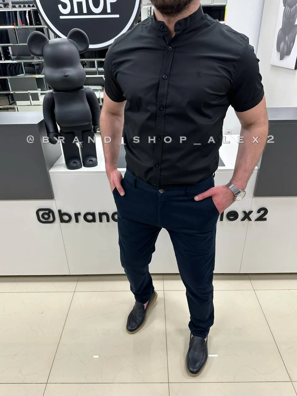 Чорна сорочка Billionaire 