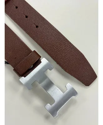 Коричневий ремінь Hermes