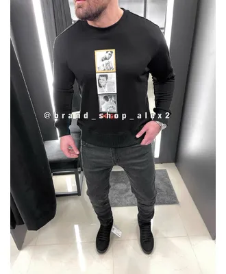 Чорний світшот HB