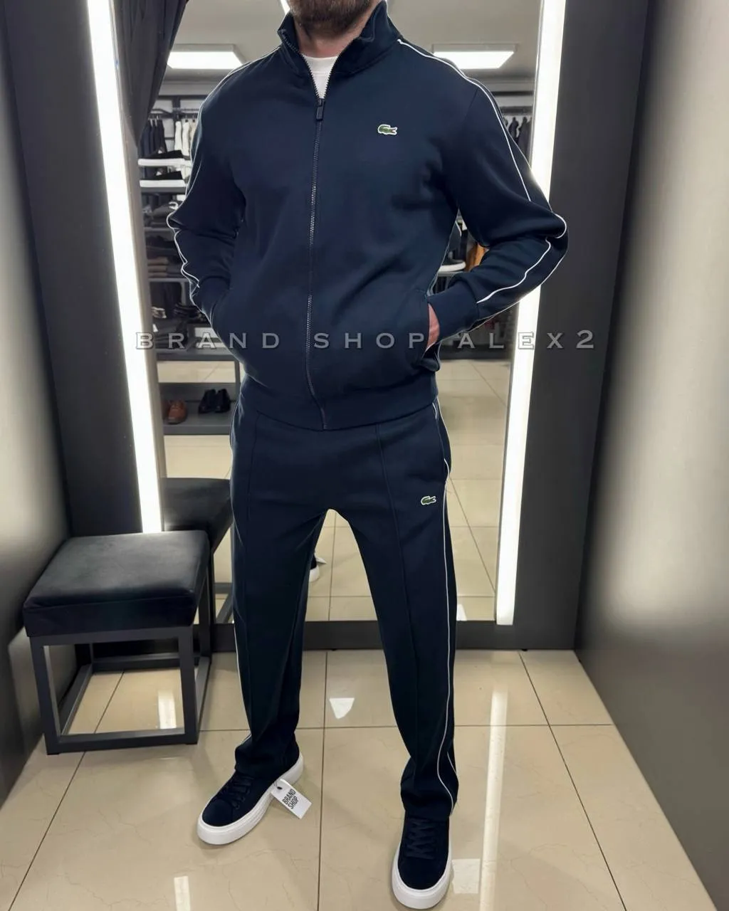 Костюм темно-синій Lacoste 