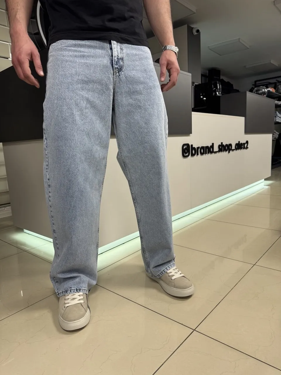 Джинси блакитні Baggy 