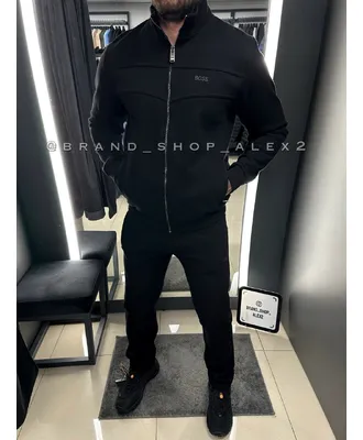 Костюм зимовий Hugo Boss чорний Коттон 1377 M(р)