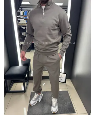 Сірий костюм zip