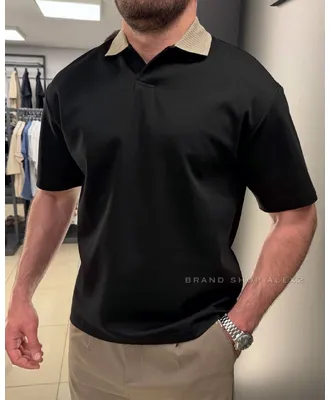 Чорна тенніска casual