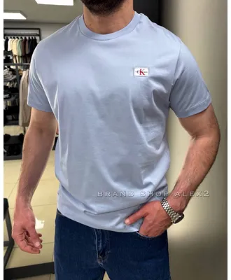 Блакитна футболка Calvin Klein