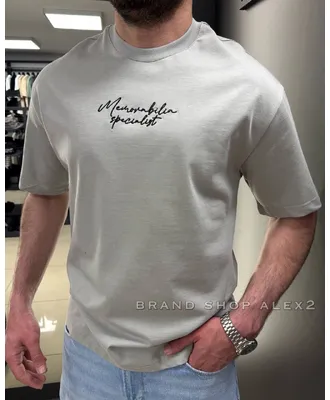 Футболка сіра oversize