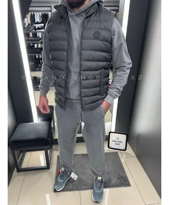 Сіра безрукавка Armani