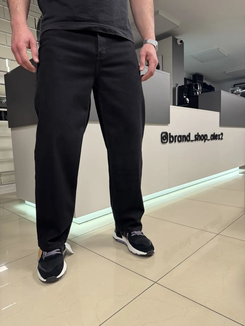 Джинси чорні Baggy 