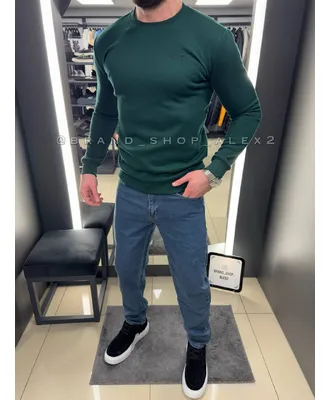 Зелений світшот Armani
