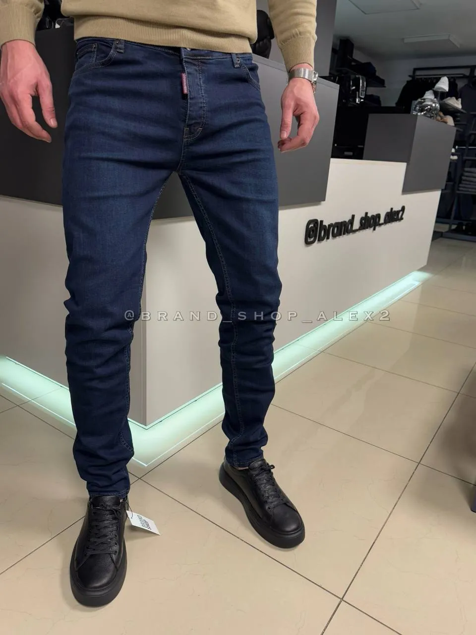 Темно-сині джинси Dsquared 