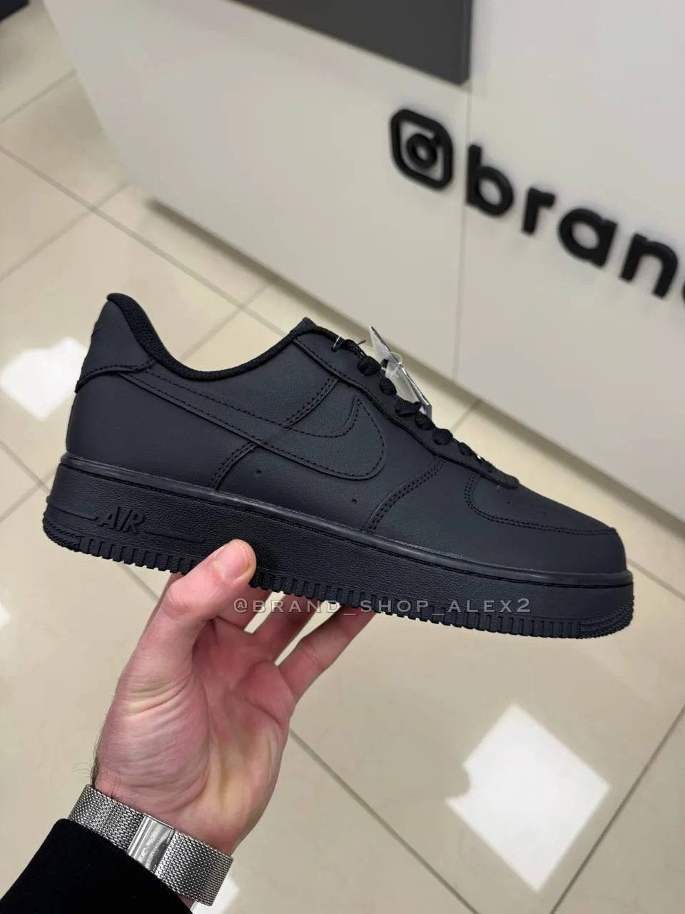 Nike Air Force чорні 