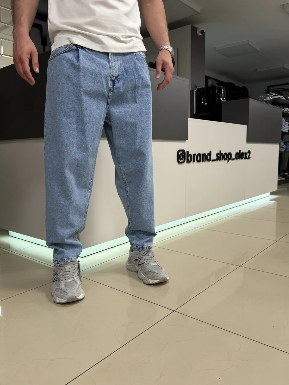 Джинси Baggy сині 