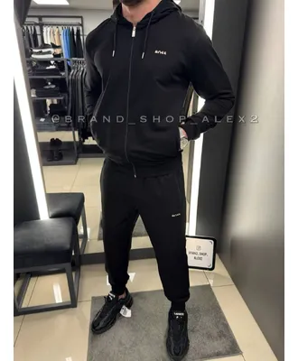 Чорний костюм BOSS