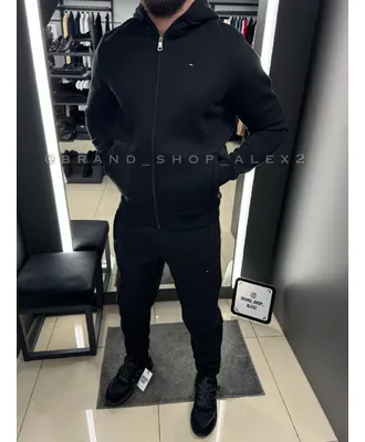 Чорний костюм TH з начісом