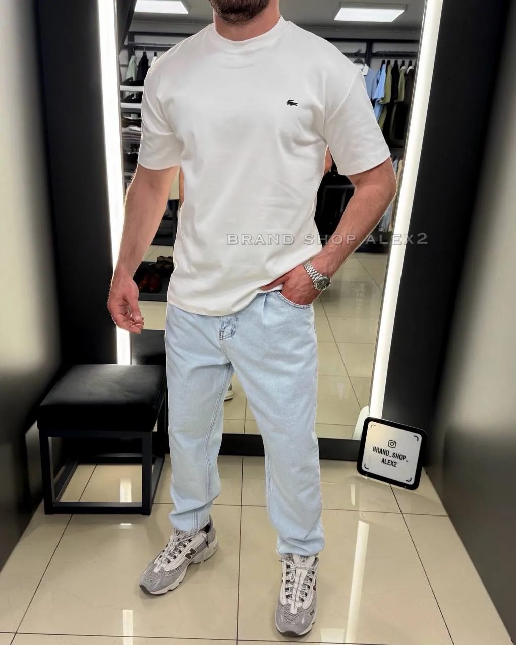 Была футболка Lacoste  - фото 1