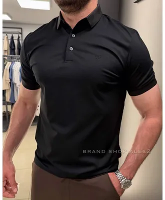 Поло чорна Tom Ford