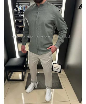 Сорочка лляна Armani