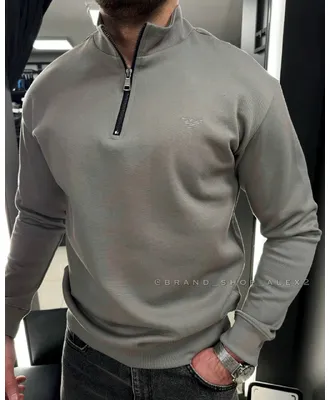 Сірий джемпер Armani