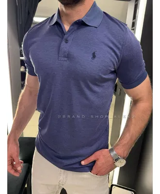 Синя тенніска Polo