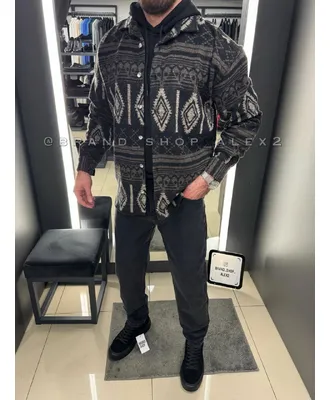 Коричнева сорочка casual