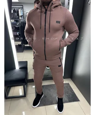 Костюм зимовий Emporio Armani Коричневий Коттон 99993 3XL(р)