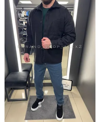 Чорна сорочка casual
