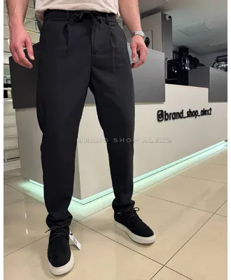 Штани чорні casual