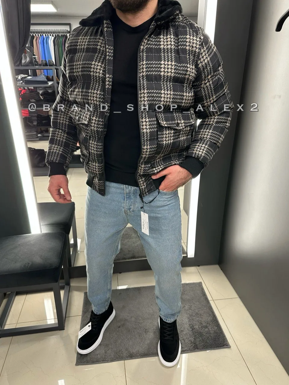 Куртка Евро Denim8 чорний Поліестер 99995 M(р) 