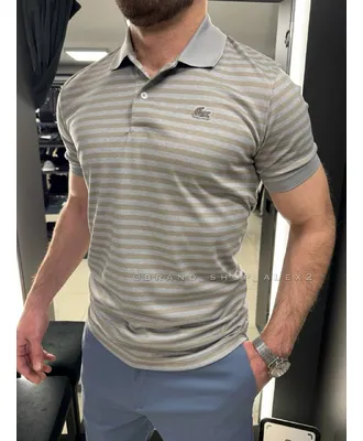Поло бежева Lacoste