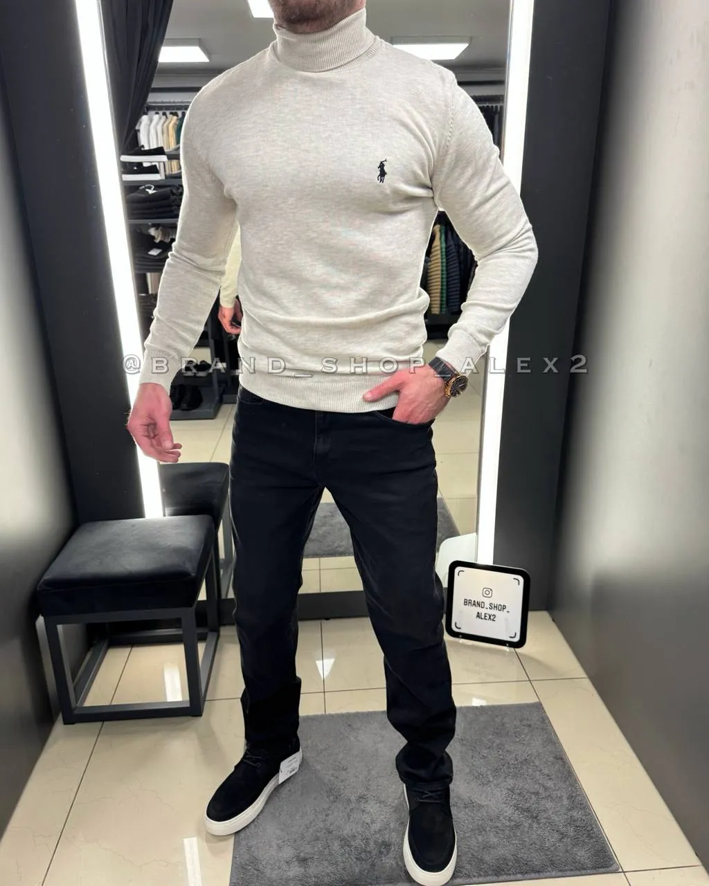 Білий гольф Polo  - фото 1