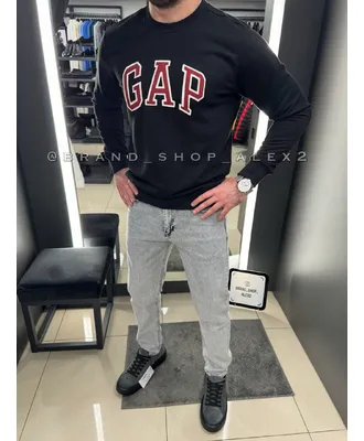 Чорний світшот GAP