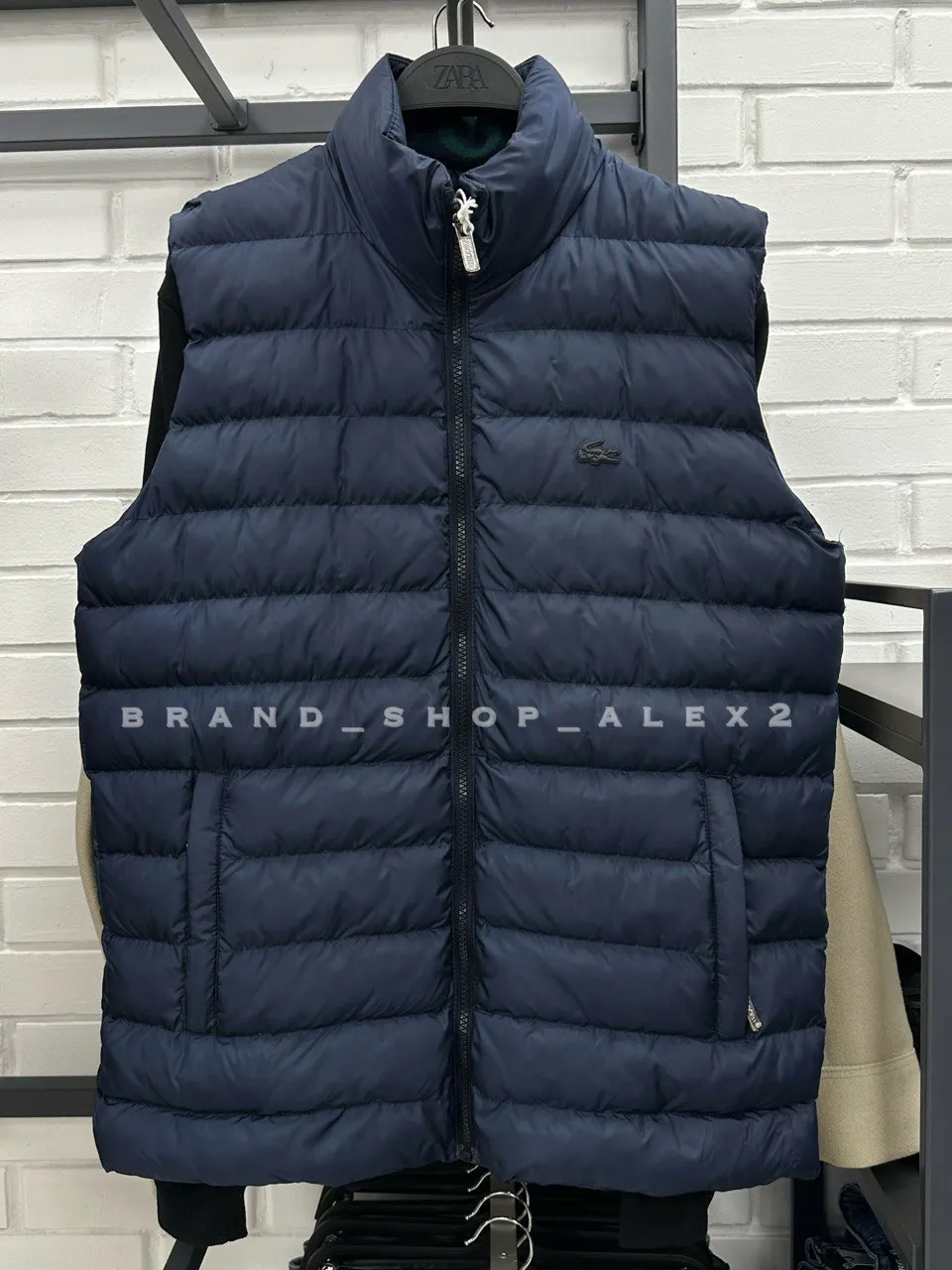 Синя безрукавка Lacoste 