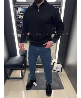Чорний джемпер AX