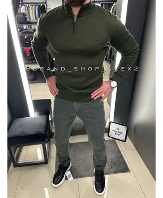 Гольф на бликавці Lacoste хакі