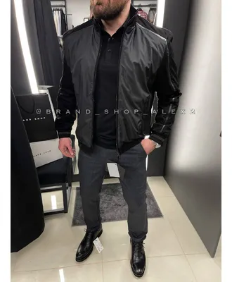 Чорна класична куртка Stefano Ricci