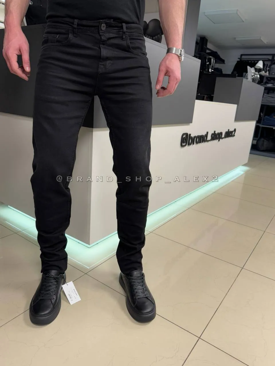 Чорні класичні джинси Gant 