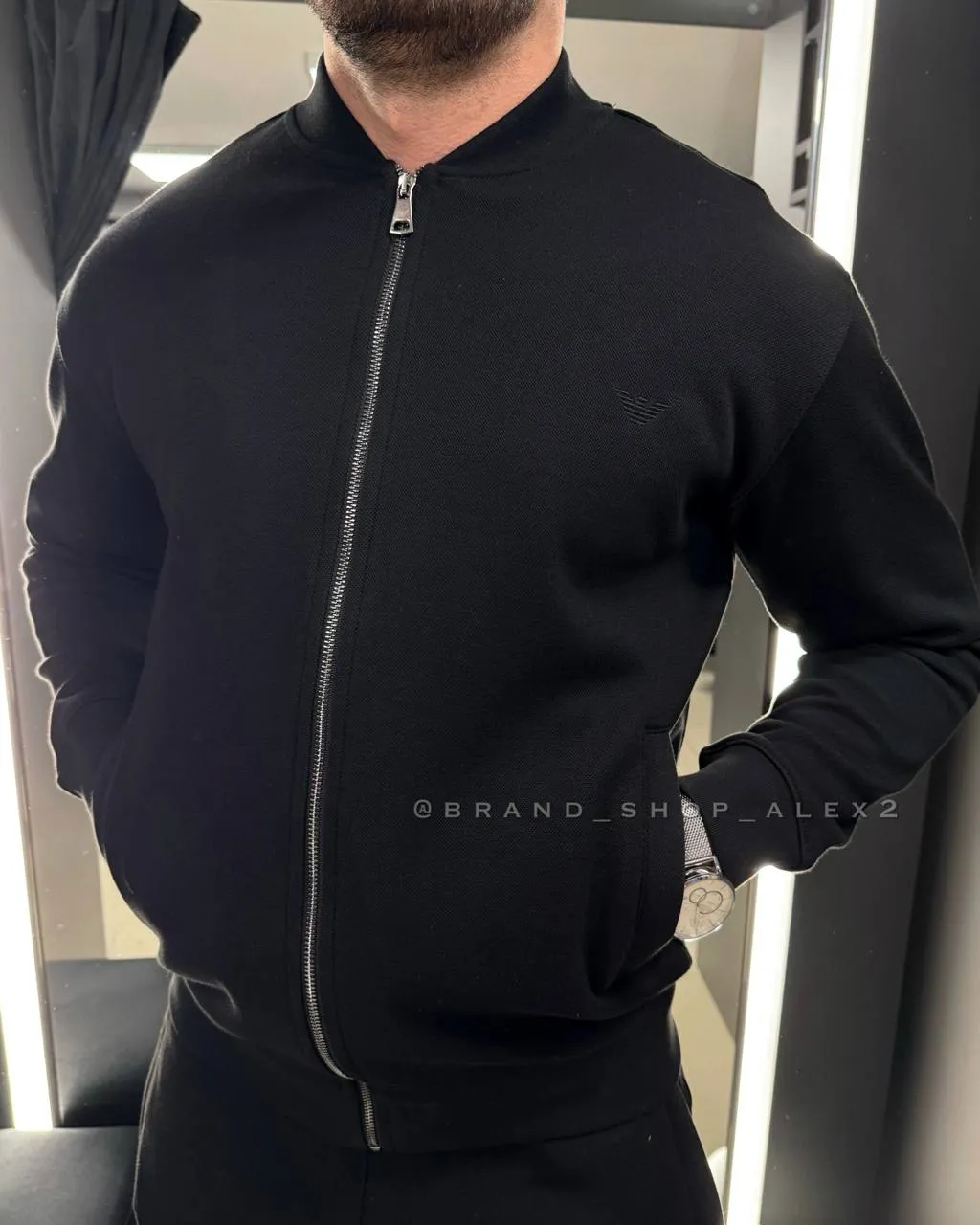 Кофта Armani чорна 