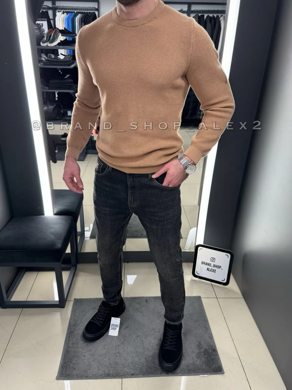 Светр рудий Calvin Klein 