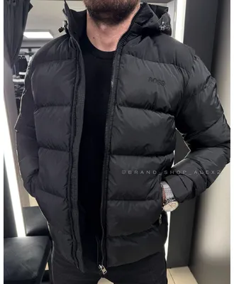 Куртка чорна Boss
