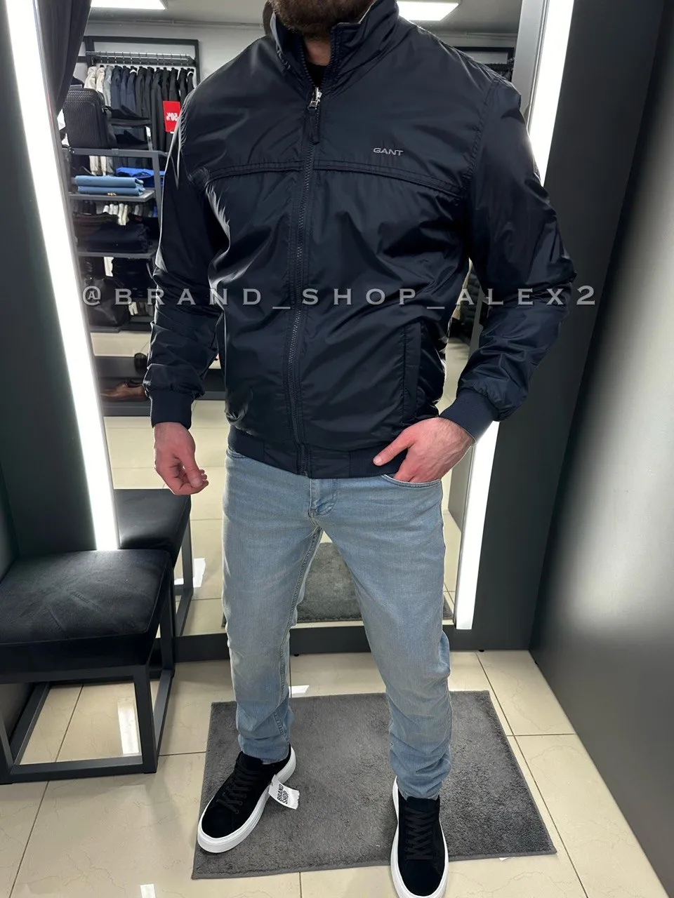 Двостороння ветровка Gant 