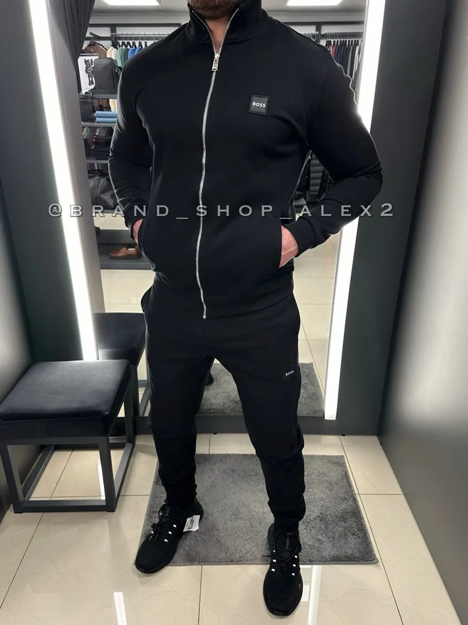 Чорний костюм HB 