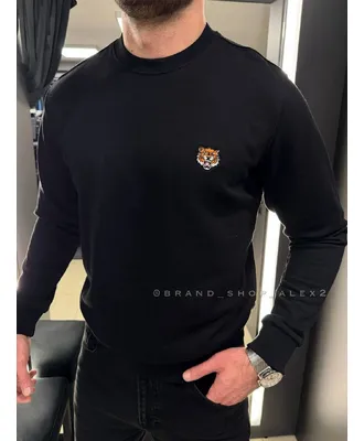 Чорний світшот Kenzo